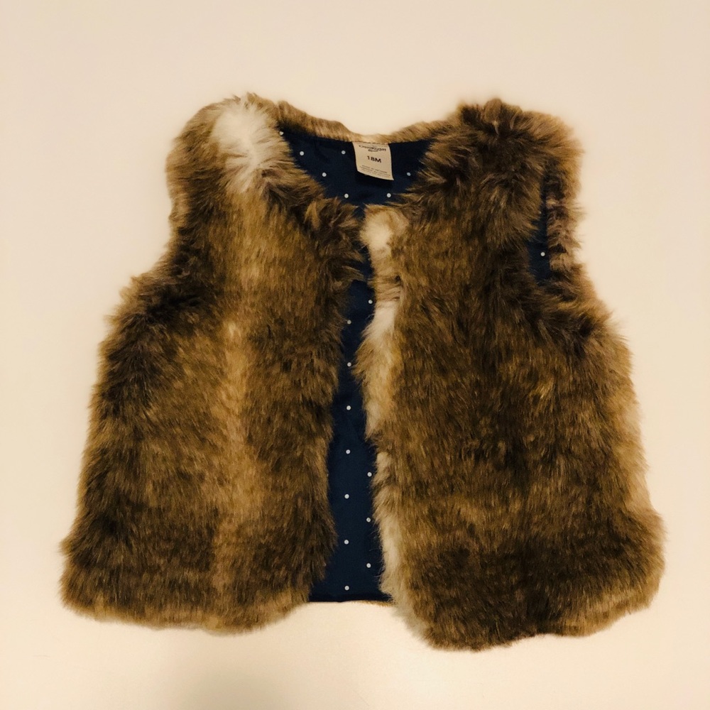 Fur vest Oshkosh Bgosh